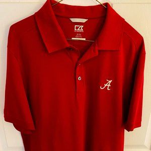 Cutter and Buck Alabama Polo Shirt Size Medium